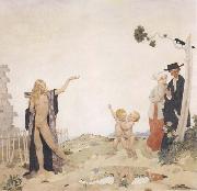 Sir William Orpen Sowing New Seed Germany oil painting artist
